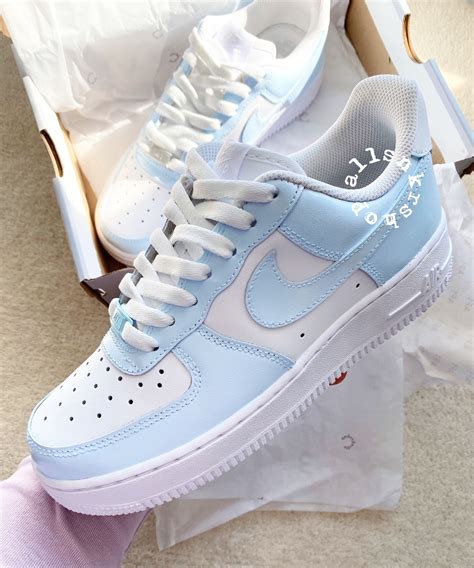 nike air force mädchen blau|Girls Blue Air Force 1 Shoes (3) .